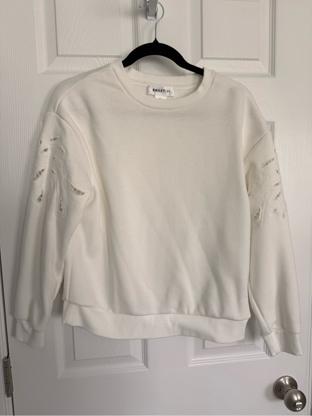 Bailey 44 White Crewneck Sweatshirt